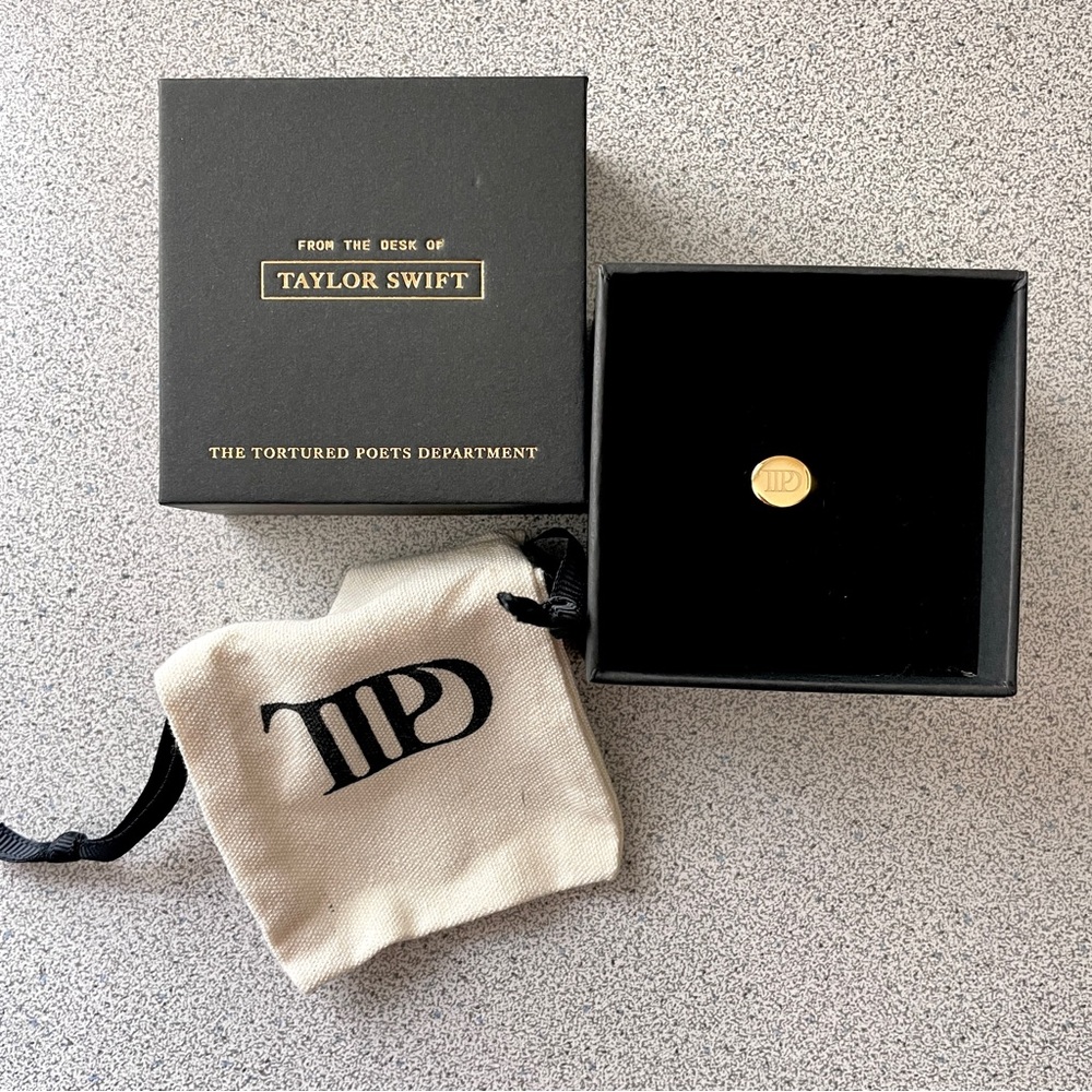 Taylor Swift The Tortured Poets Department Ring Size 6 TTPD NEW IN BOX